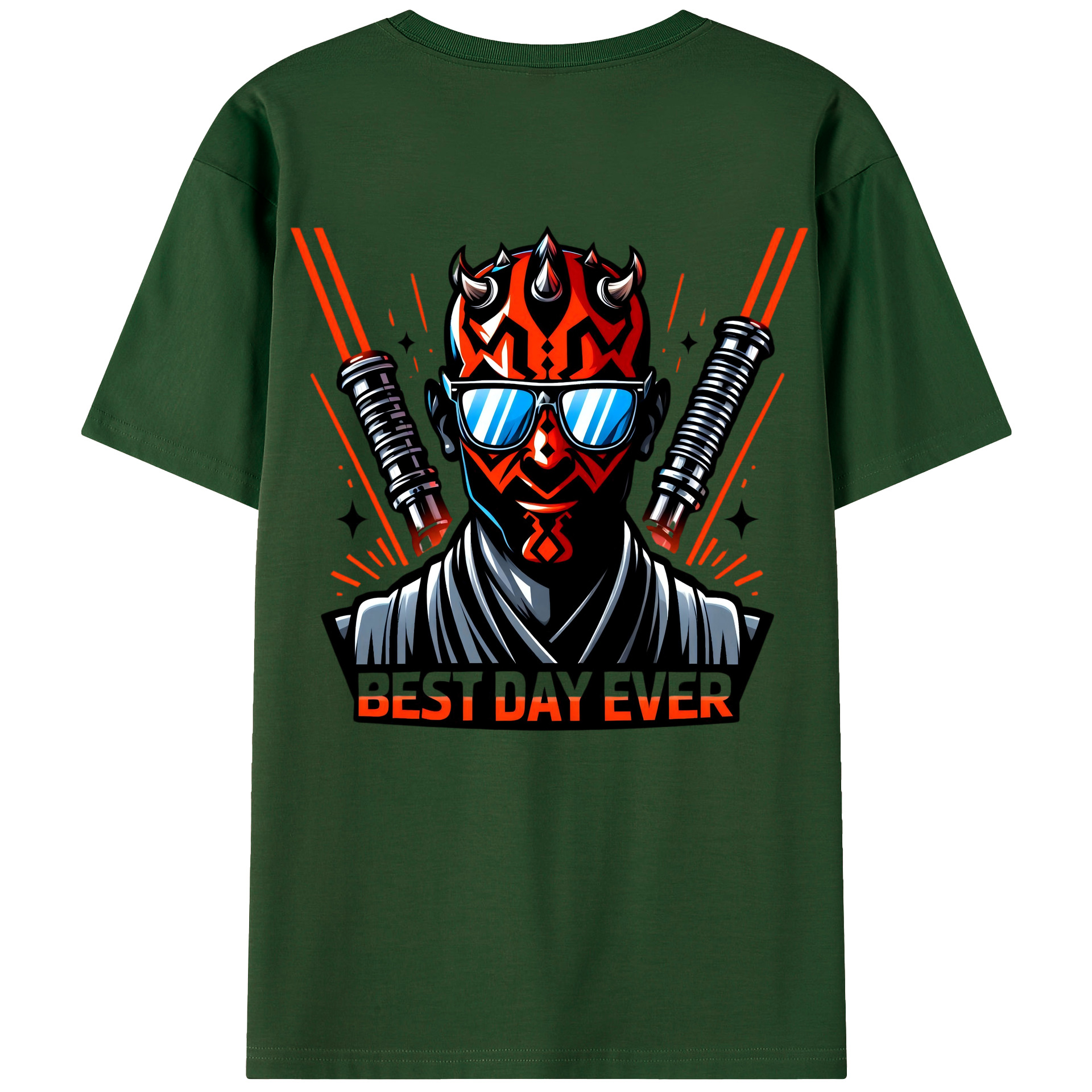 （画像用） スター・ウォーズ Star Wars 綿100％半袖Tシャツ（背面プリント）